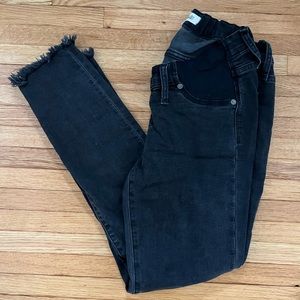 Madewell maternity black jeans size 27